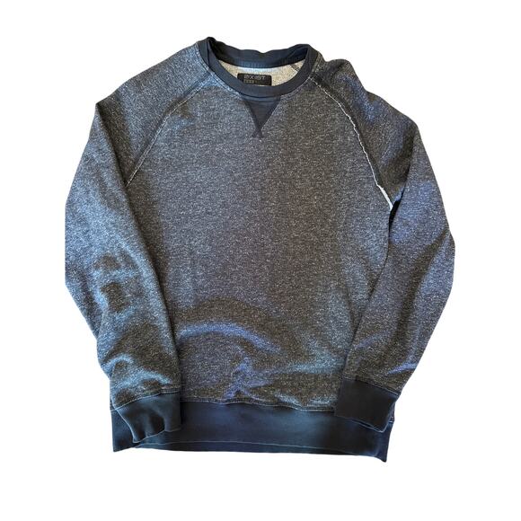 2(X)IST Medium Heather Black Raglan Lightweight Crewneck Sweatshirt - Picture 1 of 7